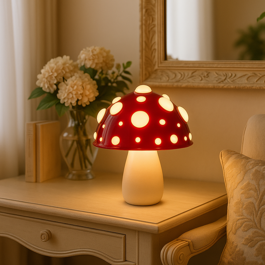 Luminária - Amanita Mushroom Mini