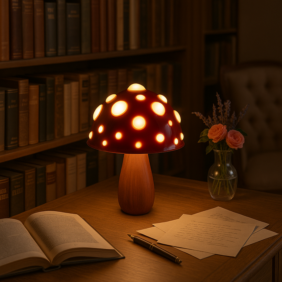 Luminária - Amanita Mushroom Mini