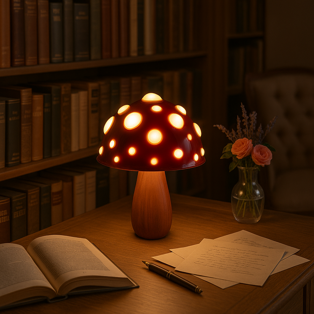 Luminária - Amanita Mushroom Mini
