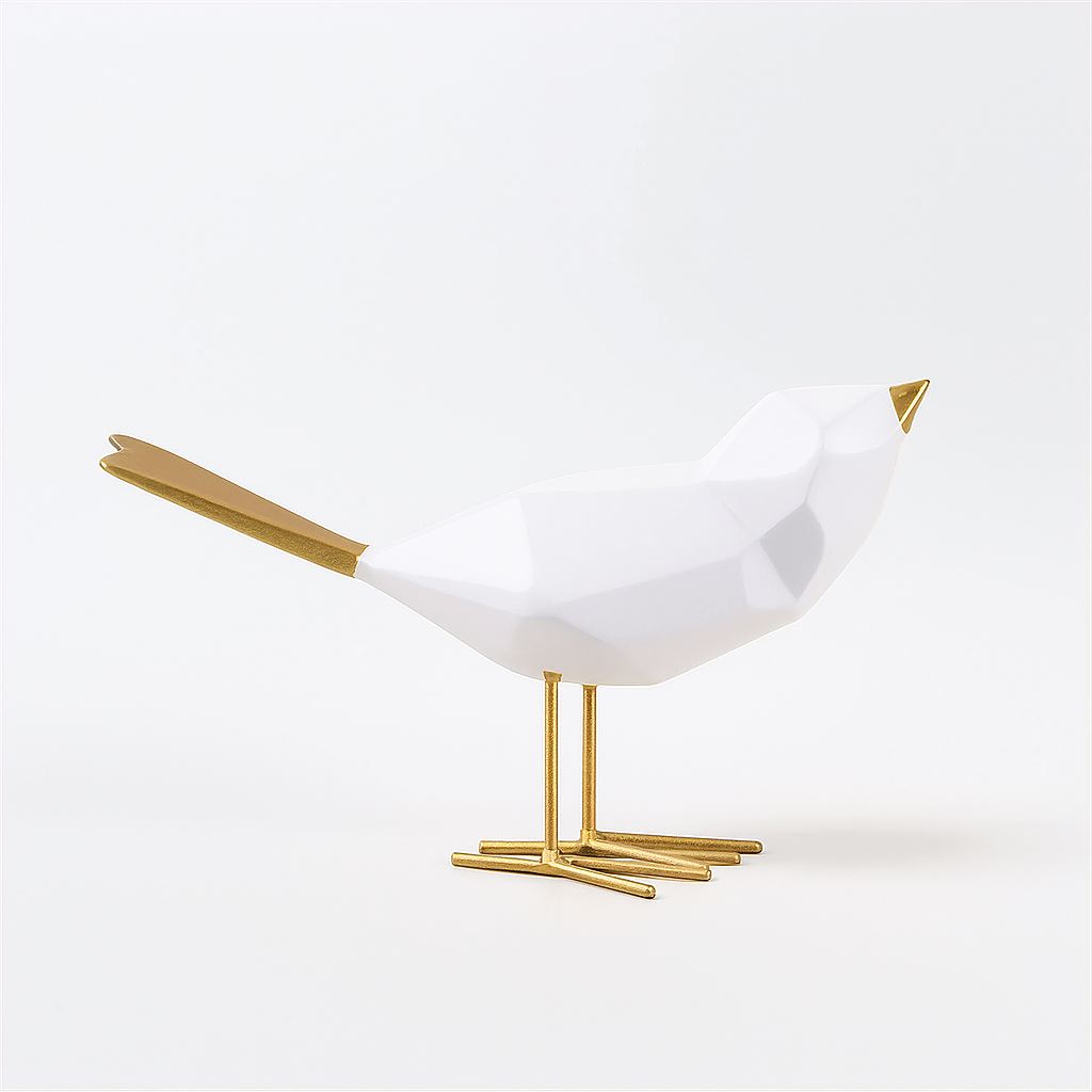Estatueta decoração - Pássaro