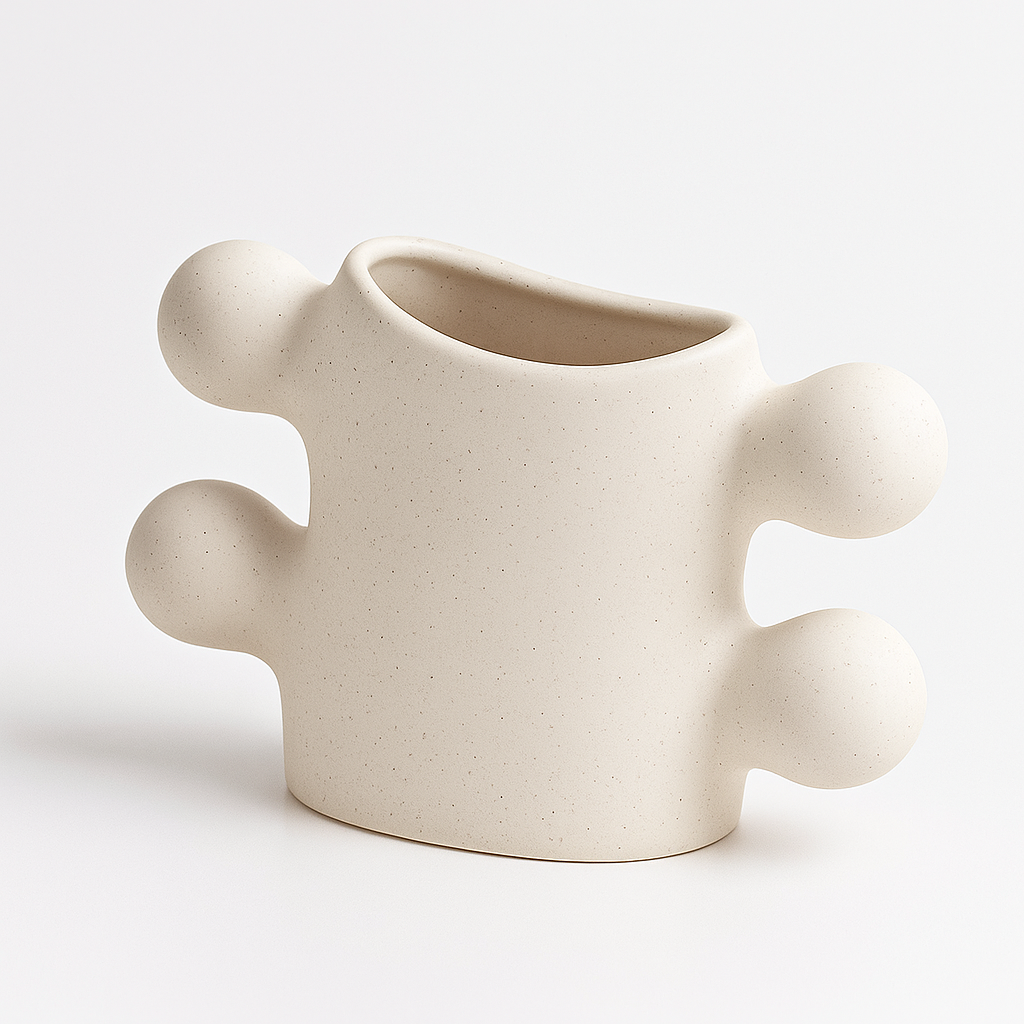 Vaso de cerâmica - Huron Minimalista