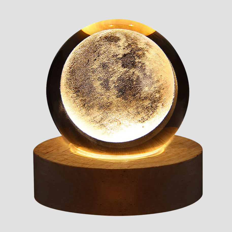 Globo de Cristal Planetário USB - GALAXY - Minimalist House LTDA