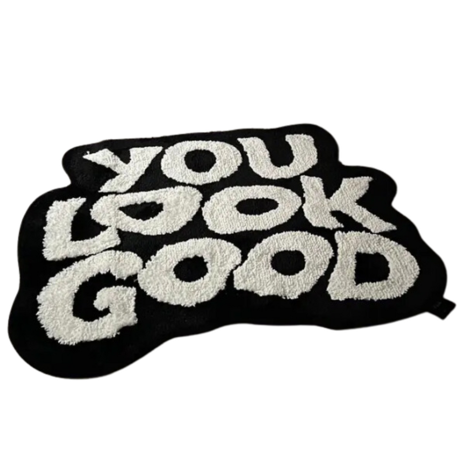 Tapete Capacho felpudo - YOU LOOK GOOD - Minimalist House LTDA