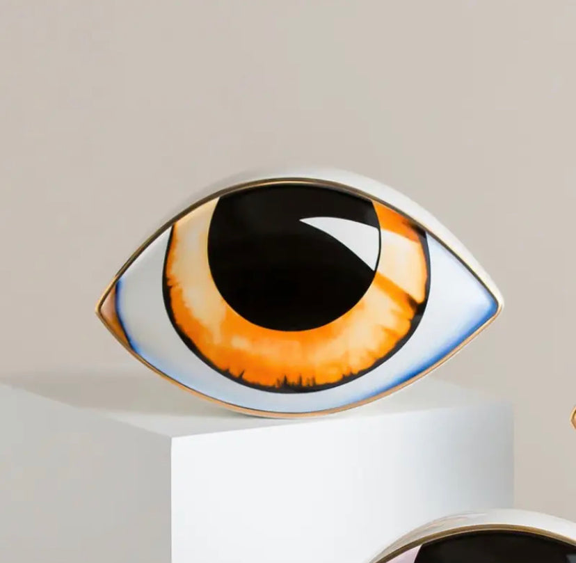 Adorno de cerâmica - The Eyes - Minimalist House LTDA