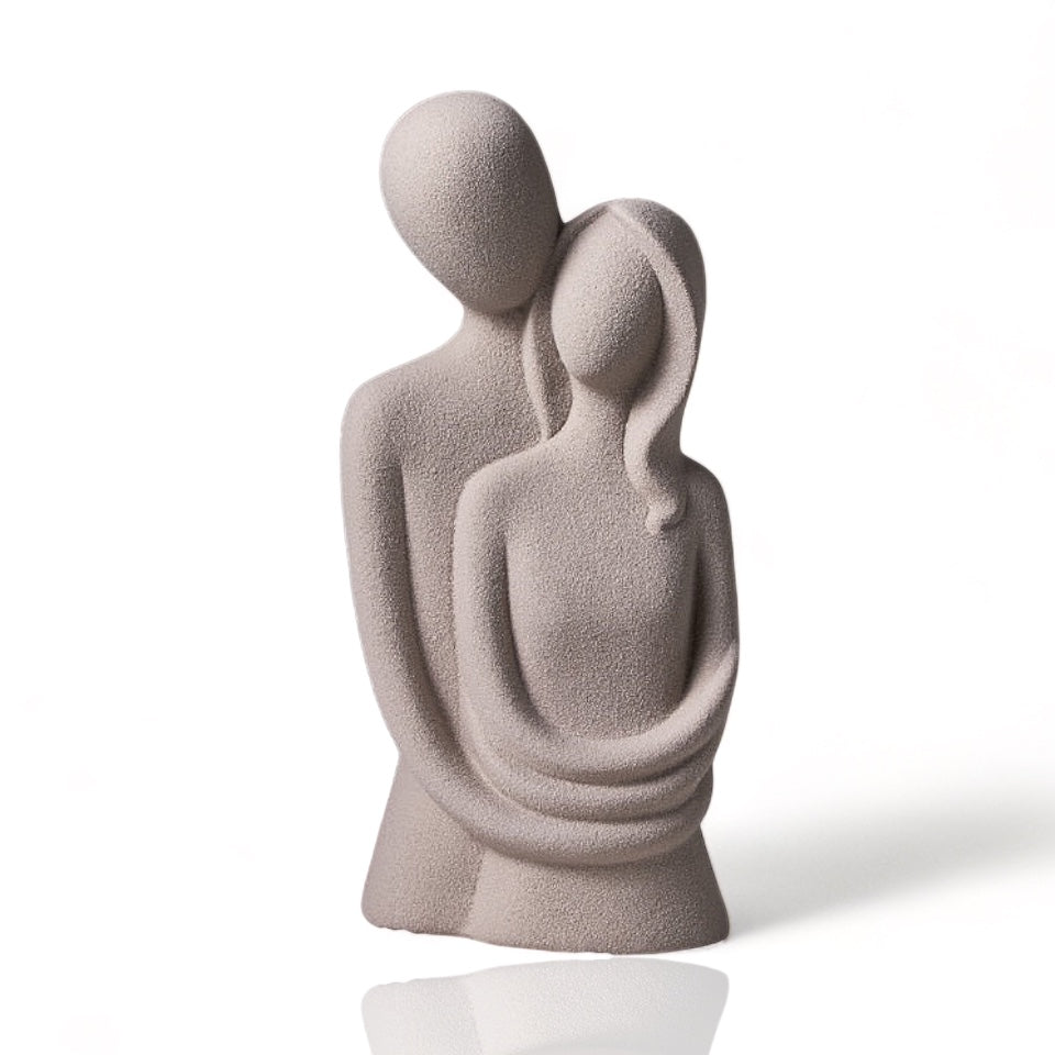 Estatueta de resina - Casal - Minimalist House LTDA