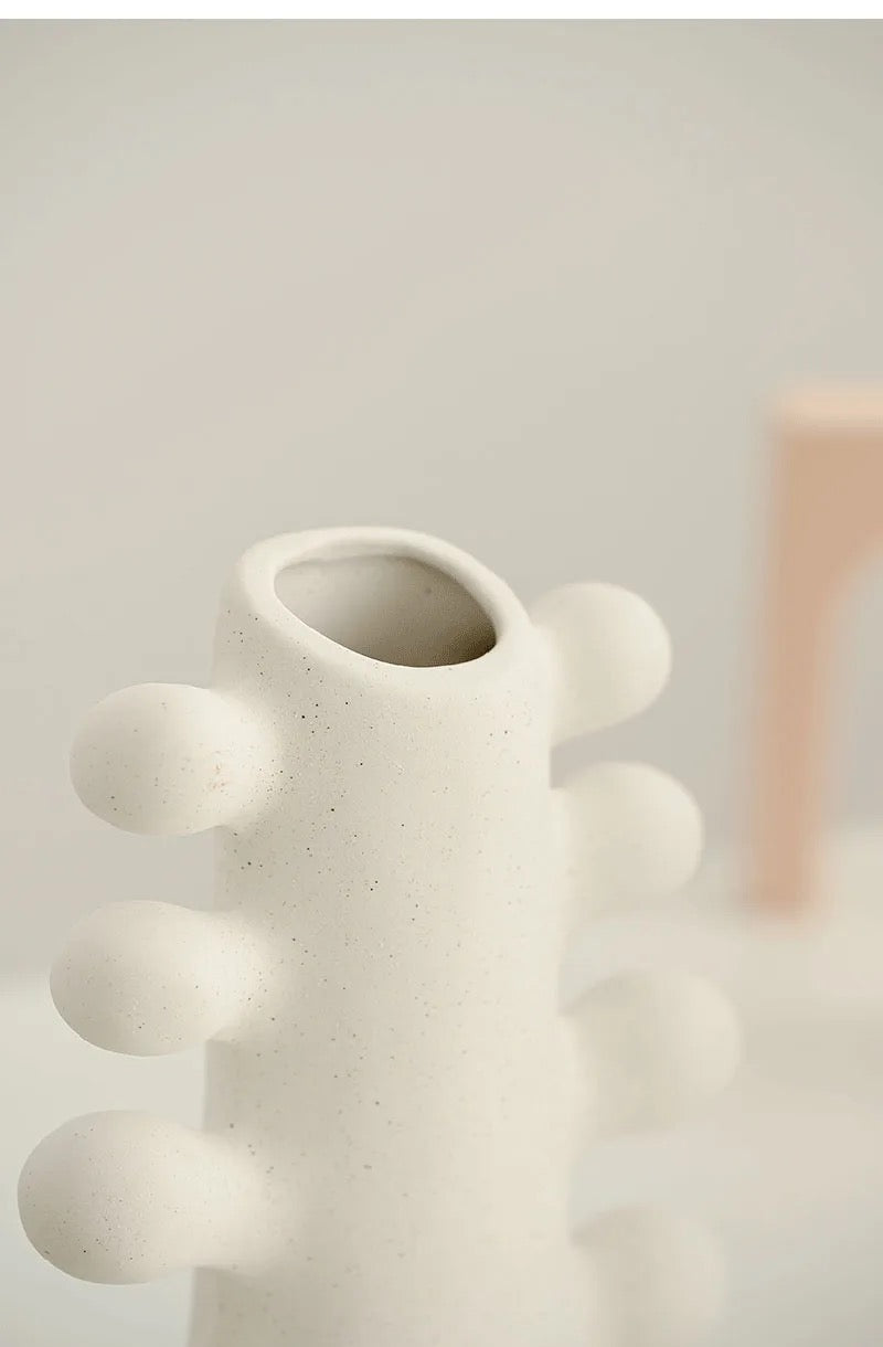 Vaso de cerâmica - Huron Minimalista - Minimalist House LTDA
