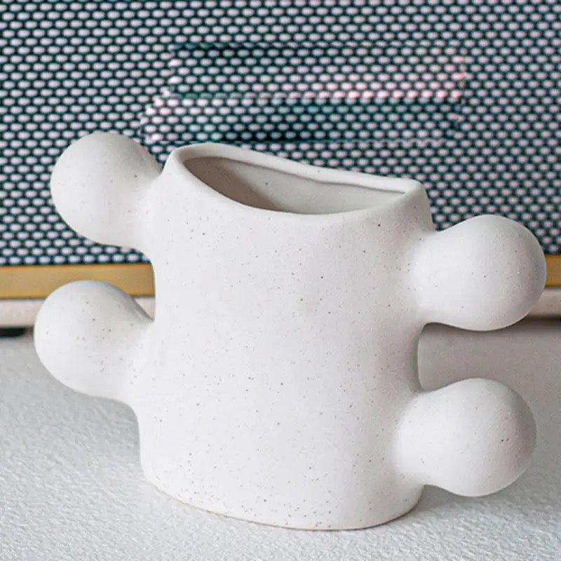 Vaso de cerâmica - Huron Minimalista - Minimalist House LTDA