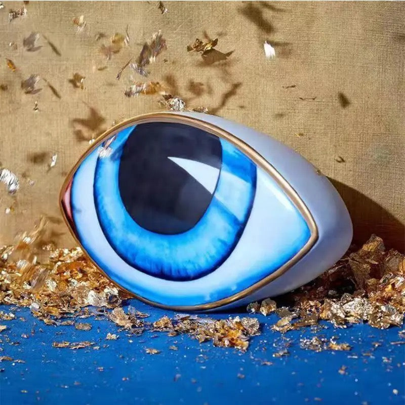 Adorno de cerâmica - The Eyes - Minimalist House LTDA