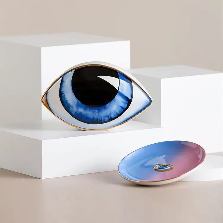 Adorno de cerâmica - The Eyes - Minimalist House LTDA