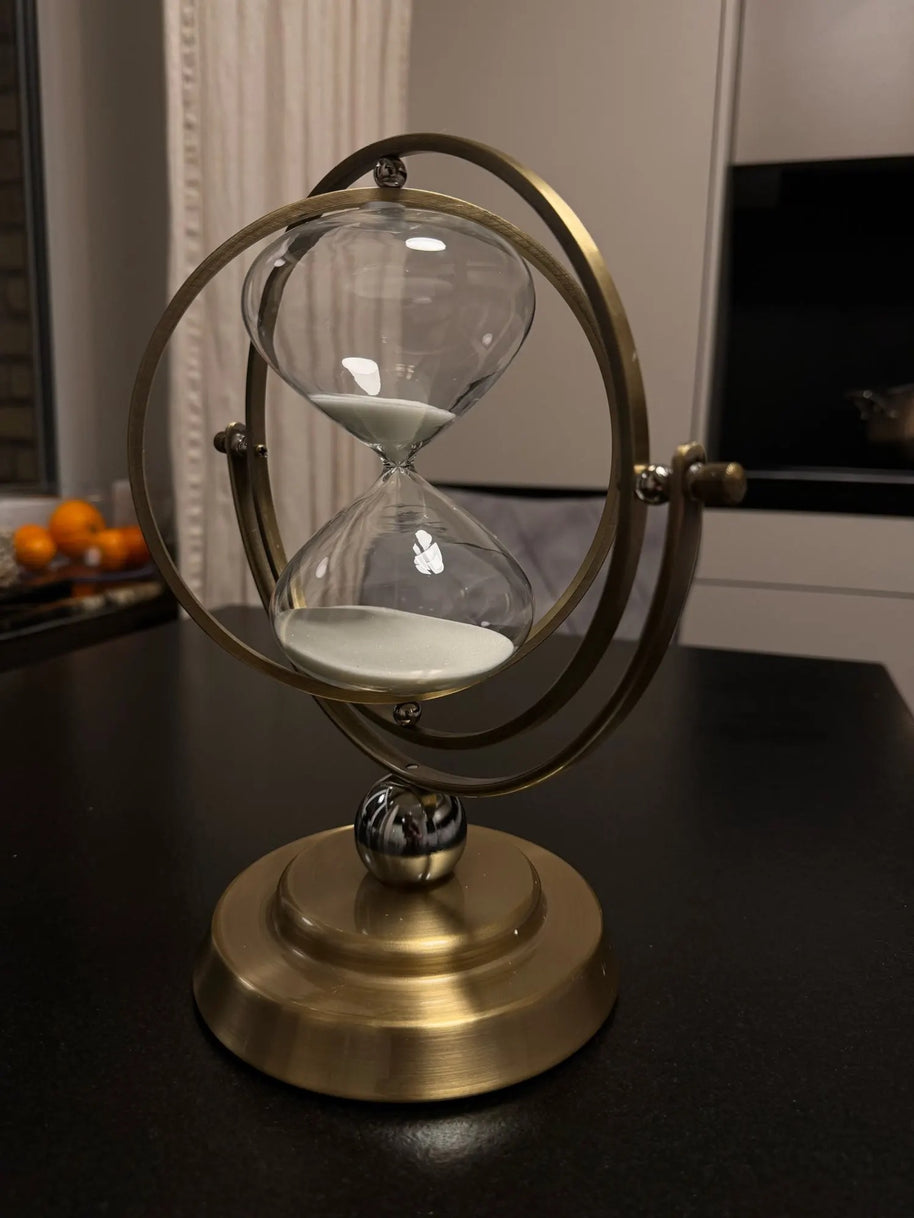 Ampulheta com temporizador - Decoração escritório - Minimalist House LTDA