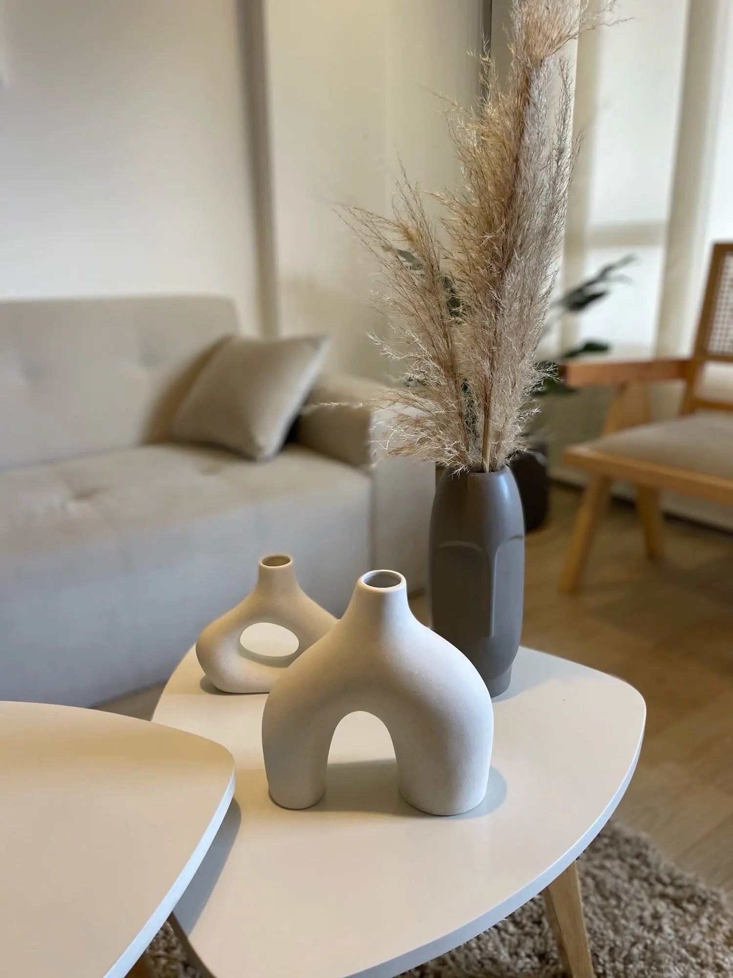 Duo Spring - Cerâmica Branco - Minimalist House LTDA