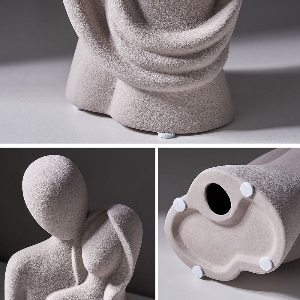 Estatueta de resina - Casal - Minimalist House LTDA