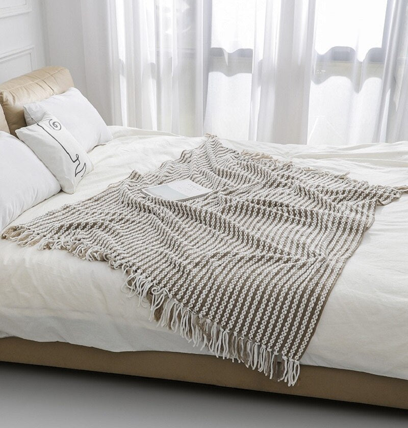 Manta Tassel - Home Decor - Minimalist House LTDA