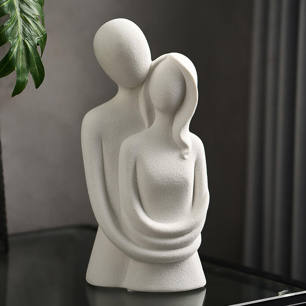 Estatueta de resina - Casal - Minimalist House LTDA