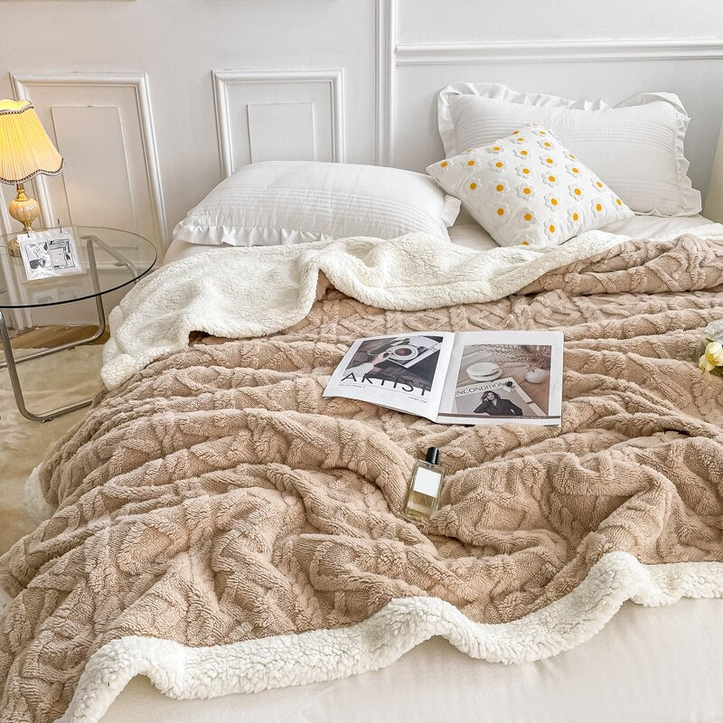 Manta de lã Fleece - Super Macia - Minimalist House LTDA