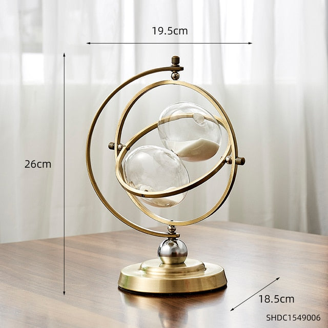 Ampulheta com temporizador - Decoração escritório - Minimalist House LTDA