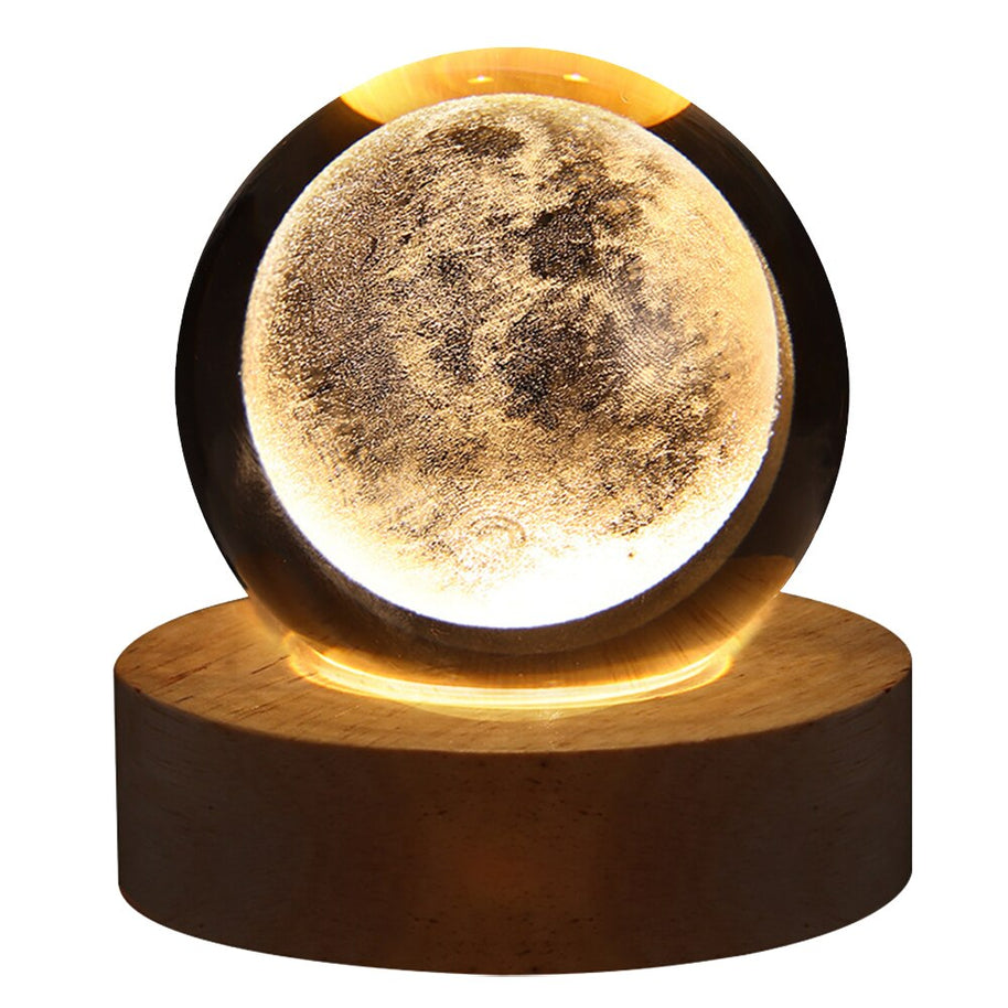 Globo de Cristal Planetário USB - GALAXY - Minimalist House LTDA