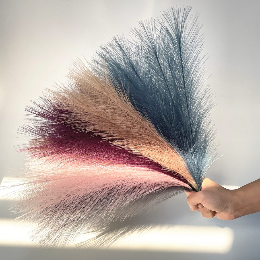 Pluma artificial para decoração - Boho - Minimalist House LTDA
