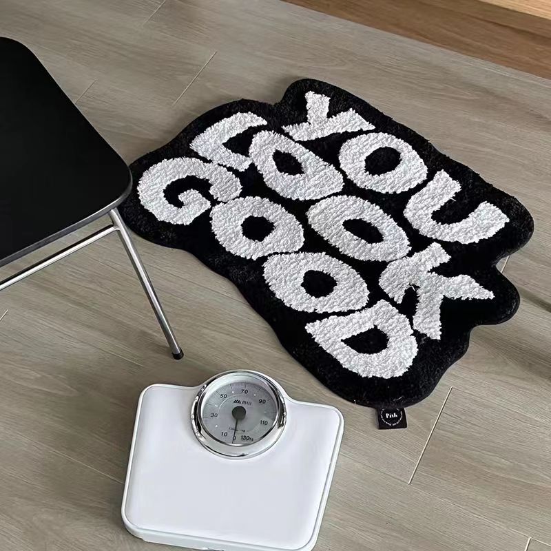 Tapete Capacho felpudo - YOU LOOK GOOD - Minimalist House LTDA