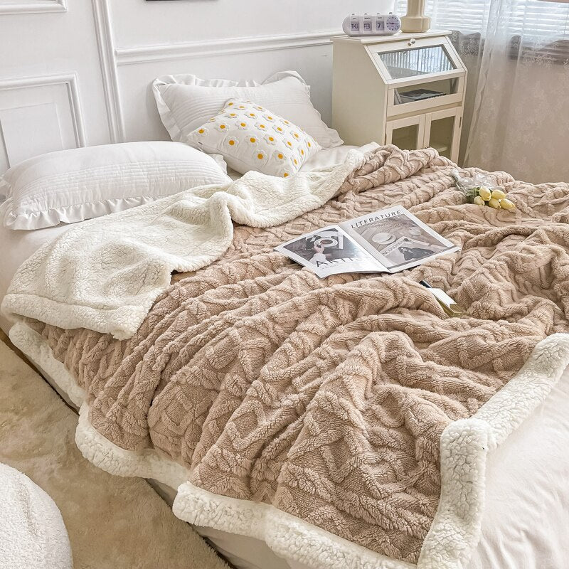 Manta de lã Fleece - Super Macia - Minimalist House LTDA