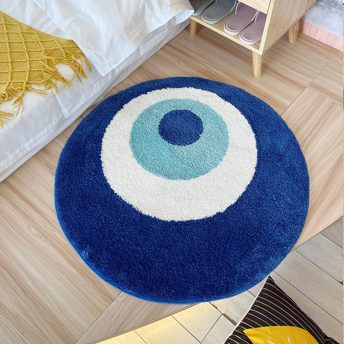 Olho Grego - Tapete felpudo - Minimalist House LTDA