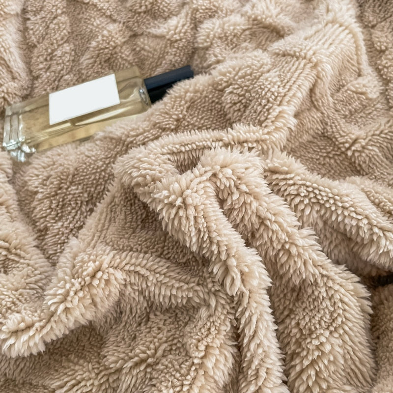 Manta de lã Fleece - Super Macia - Minimalist House LTDA