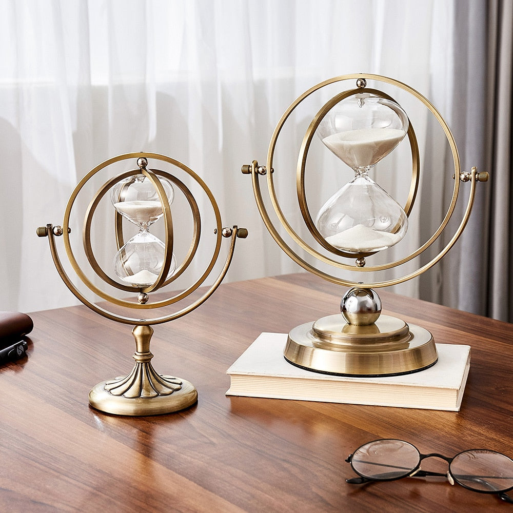 Ampulheta com temporizador - Decoração escritório - Minimalist House LTDA