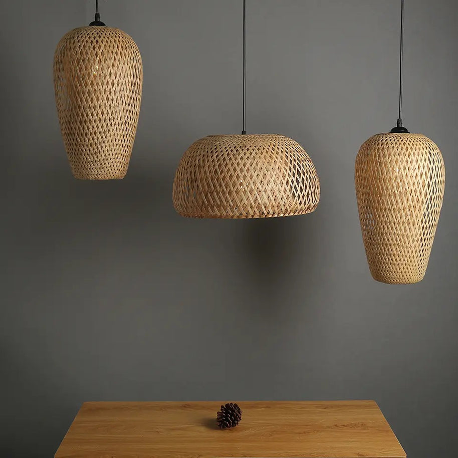 Indonésia - Pendente natural bambu - Minimalist House LTDA