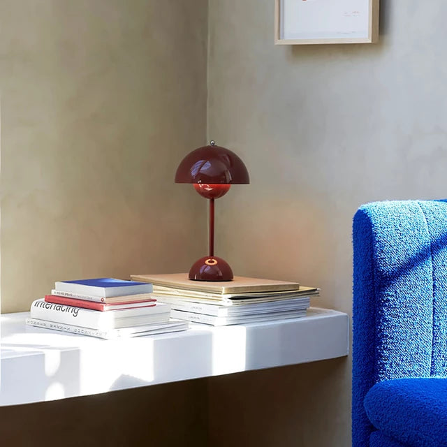 Cogumelo - Lâmpada minimalista Com Touch - Minimalist House LTDA
