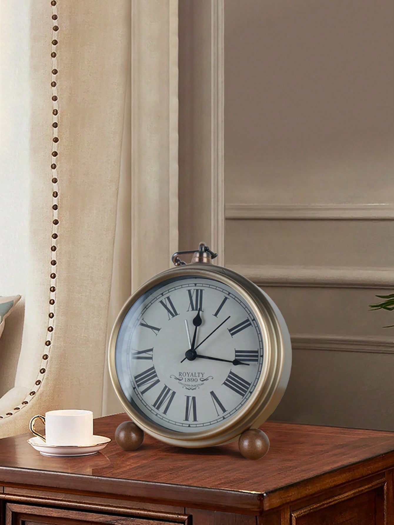 Cirelle Despertador Vintage de Ferro Estilo Europeu 1 Unidade