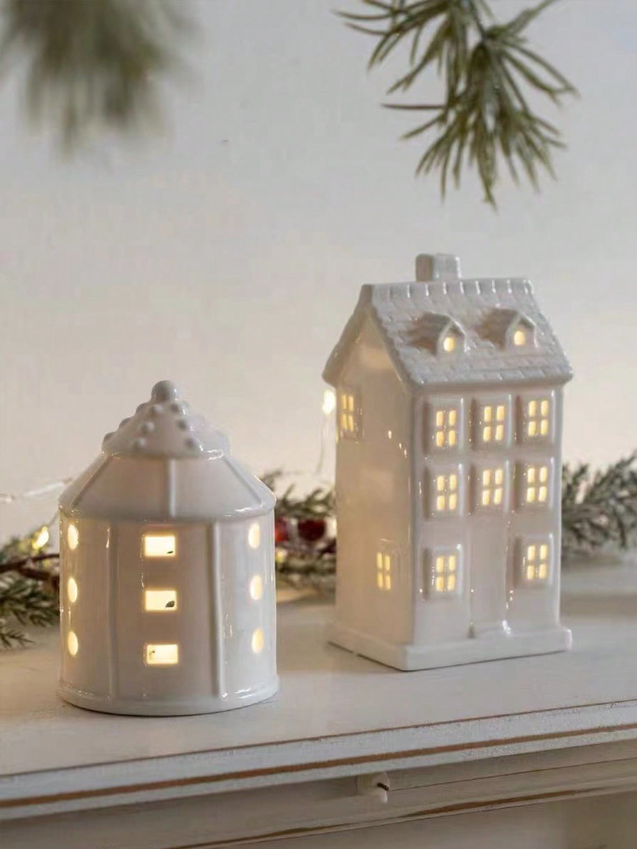 Decoração de Natal de Cerâmica Romântica para Casa 1 Peça
