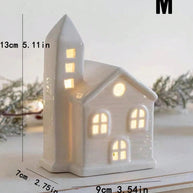 Decoração de Natal de Cerâmica Romântica para Casa 1 Peça