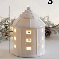 Decoração de Natal de Cerâmica Romântica para Casa 1 Peça