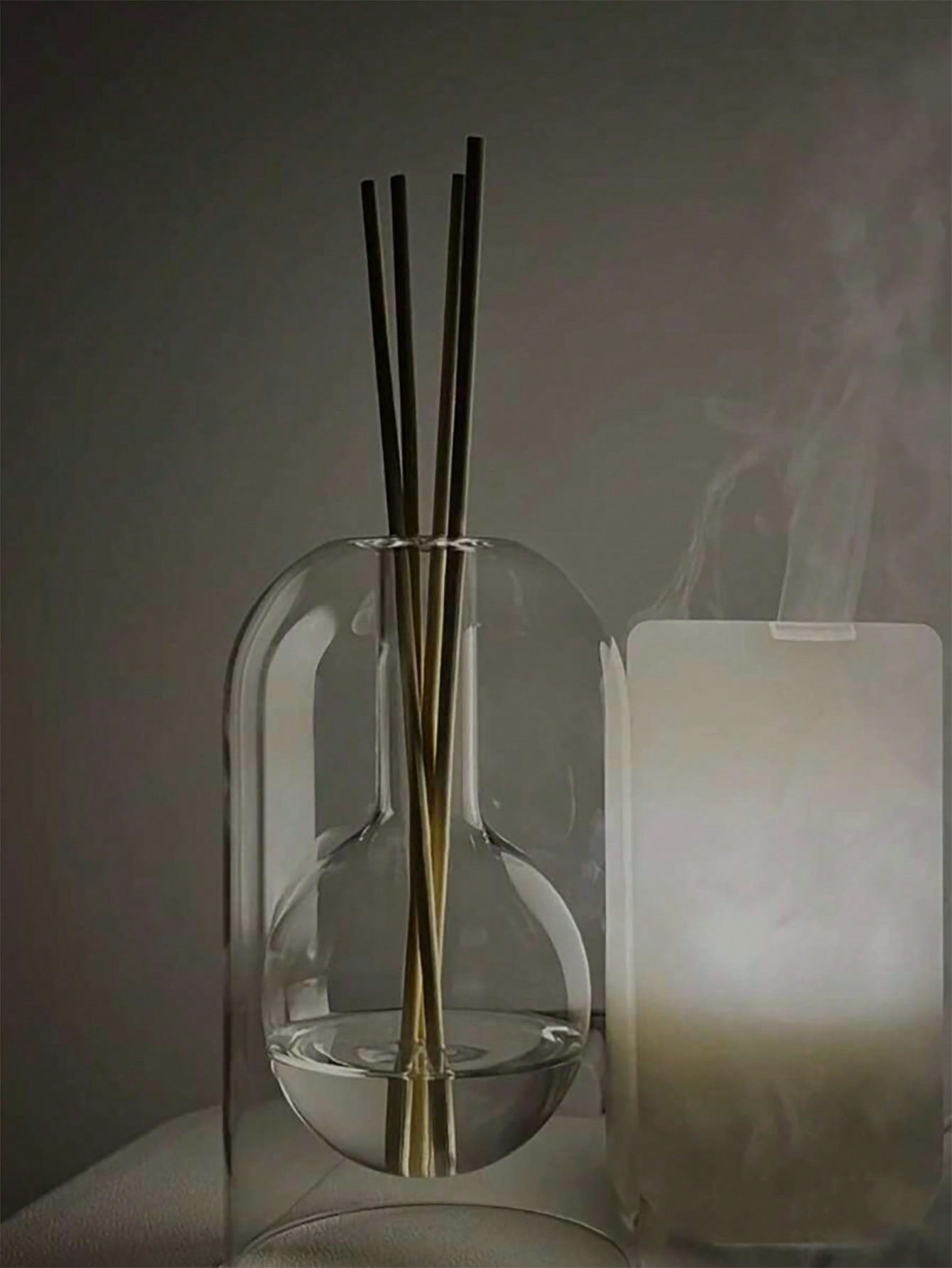 Cirelle Frasco de Aromaterapia de Vidro Estilo Luxo Simples 1 Unidade