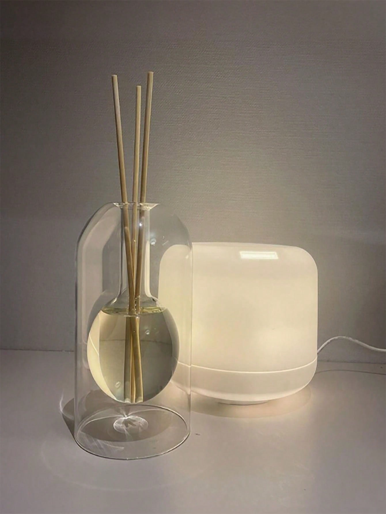 Cirelle Frasco de Aromaterapia de Vidro Estilo Luxo Simples 1 Unidade