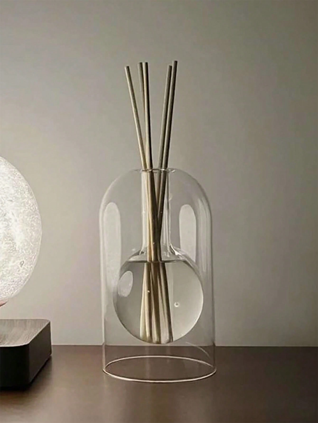 Cirelle Frasco de Aromaterapia de Vidro Estilo Luxo Simples 1 Unidade