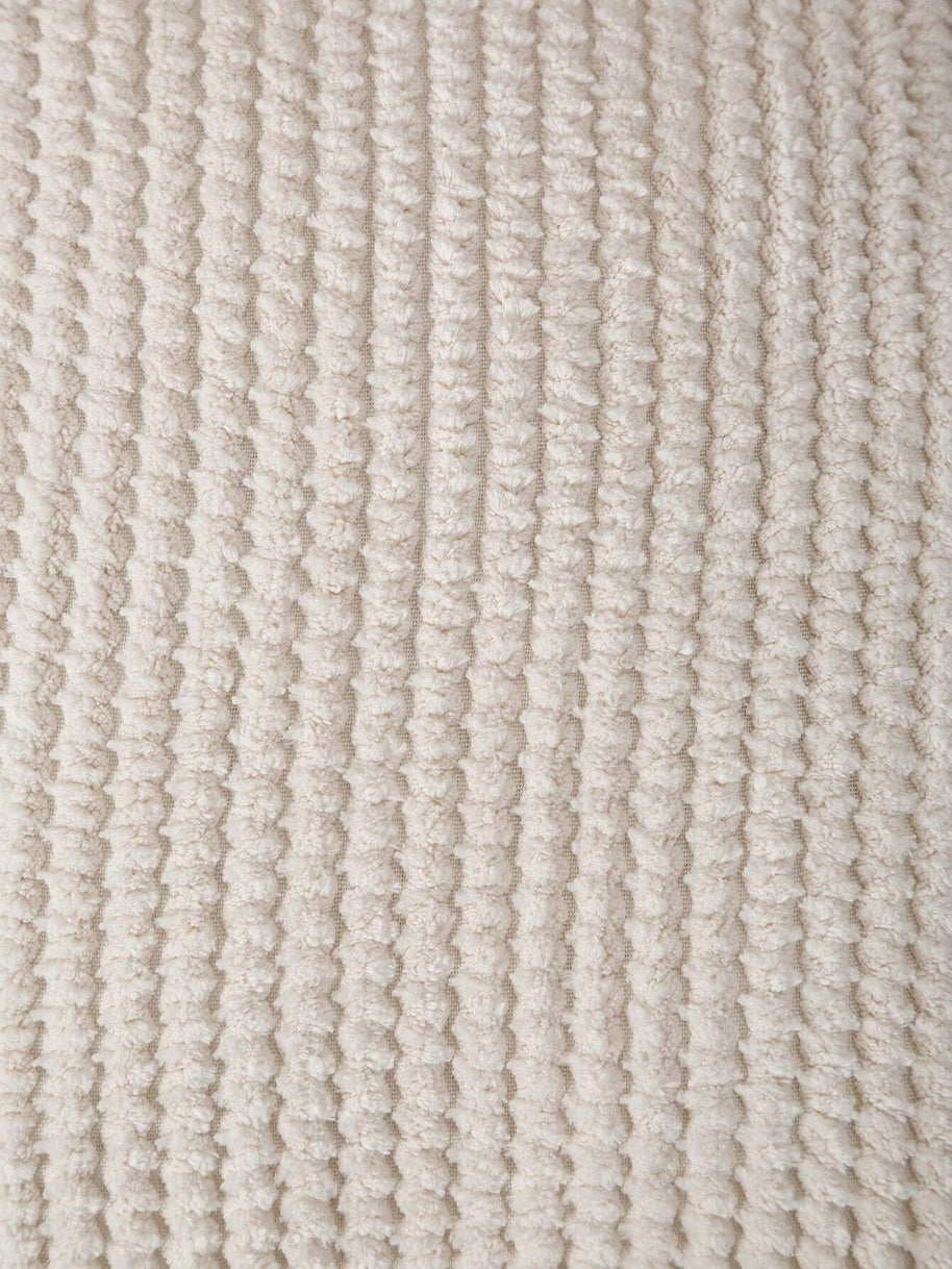 Cirelle Capa de Almofada Decorativa Pom Pom Bege