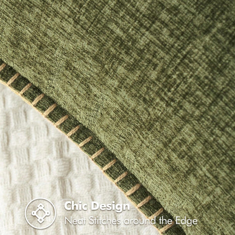 Cirelle Capa de Almofada Decorativa Chenille Dupla Face 1 Unidade