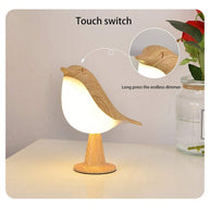 Cirelle Luz Noturna Pássaro LED Recarregável Touch 3 Cores