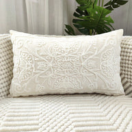 Cirelle Capa de Almofada Bordada Floral Borboleta Lona Moderna