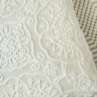 Cirelle Capa de Almofada Bordada Floral Borboleta Lona Moderna