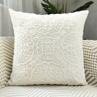 Cirelle Capa de Almofada Bordada Floral Borboleta Lona Moderna
