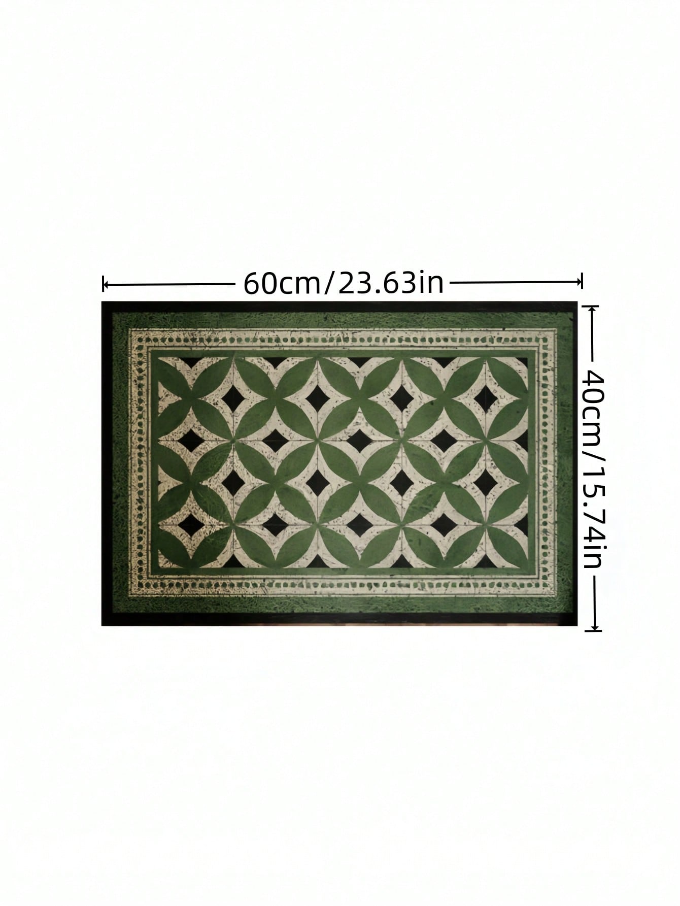 Cirelle Tapete de Porta Antiderrapante Estampado 40x60cm