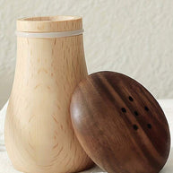 Cirelle Porta-palitos de Dente Cogumelo Madeira Nogueira Preta