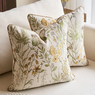 Cirelle Capa de Almofada Floral Jacquard Chenille 45x45cm