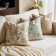 Cirelle Capa de Almofada Floral Jacquard Chenille 45x45cm