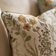 Cirelle Capa de Almofada Floral Jacquard Chenille 45x45cm