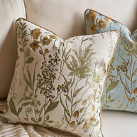Cirelle Capa de Almofada Floral Jacquard Chenille 45x45cm