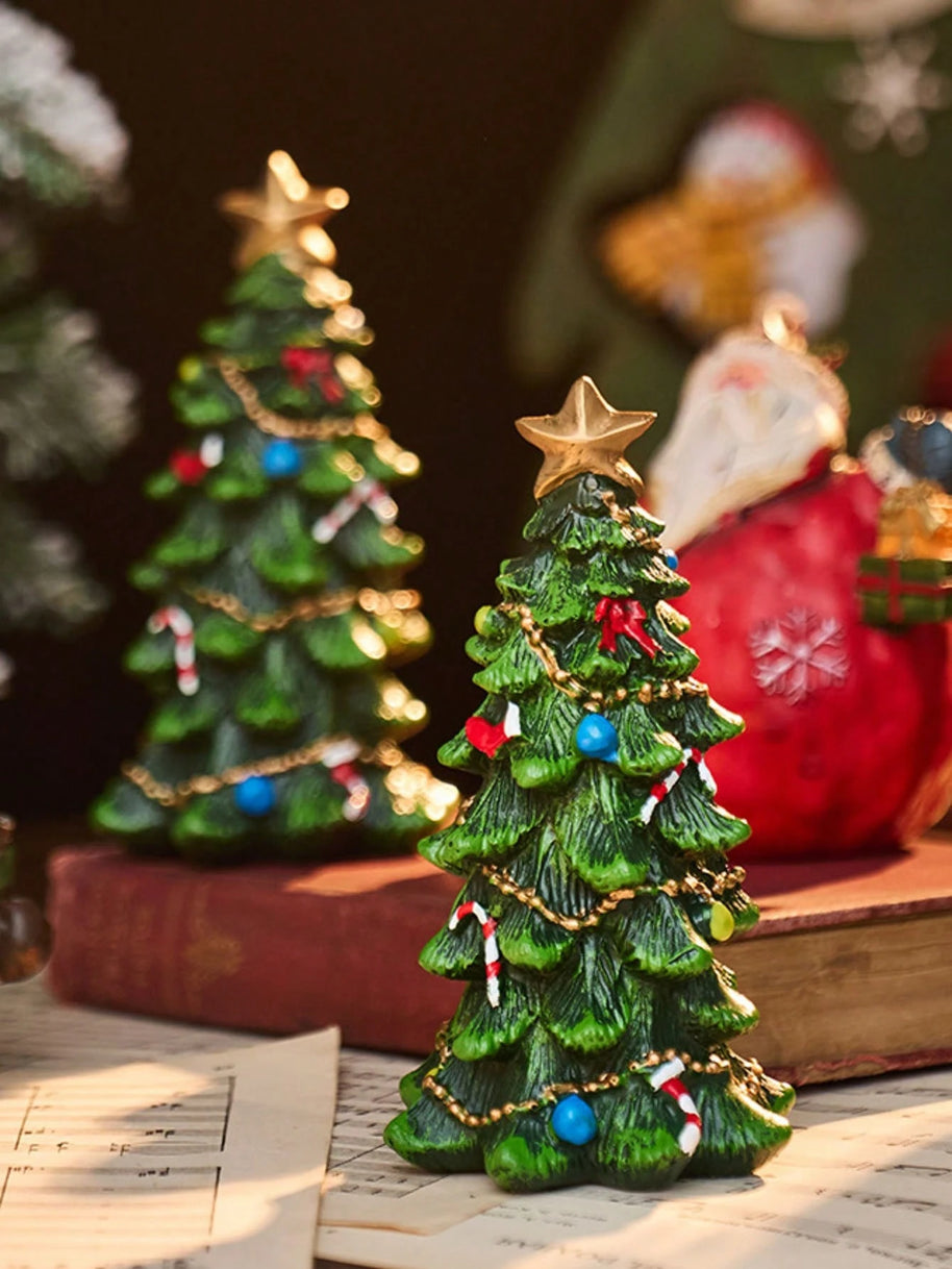 Caixa de Música Árvore de Natal Decorativa 1 Unidade