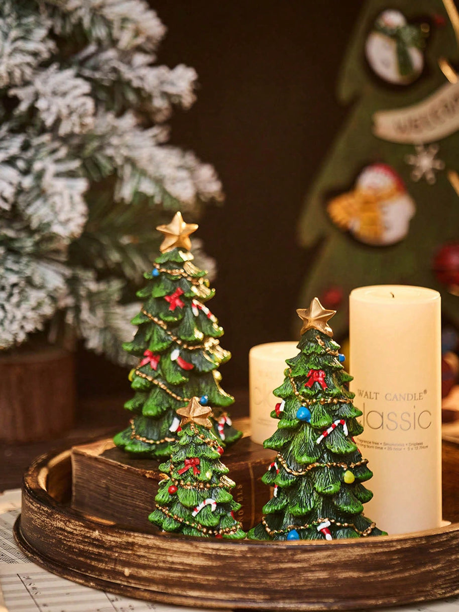 Caixa de Música Árvore de Natal Decorativa 1 Unidade